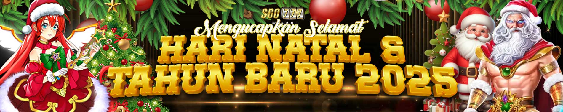 selamat natal & tahun baru 2025-sgo777