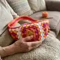 Crochet Granny Cross-Body Bag Pattern step 3 - details and accessories