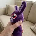 Bonnie Amigurumi Pattern step 3 - details and accessories