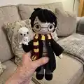 Harry Potter Amigurumi Pattern step 4 - final assembly and finishing