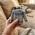 Guell Ladies' sweater Pattern step 4 - final assembly and finishing