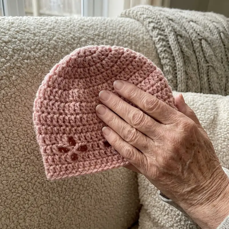 Complimentary Intermediate crochet pattern: Vintage Vibes Baby Beanie Pattern - Simple to follow guide