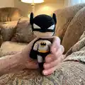 Batman Amigurumi Pattern step 1 - construction progress
