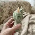 Lady Liberty Amigurumi Pattern step 3 - details and accessories