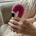 Florence the Flamingo Amigurumi Pattern step 3 - details and accessories