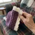 The Carissa Blanket Pattern step 2 - assembly progress