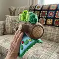 Frog Play Set Amigurumi Pattern step 3 - details and accessories