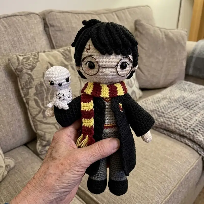 Quality crochet pattern: Harry Potter Amigurumi Pattern - Intermediate level guide with complete instructions
