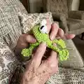 Crochet Frog Amigurumi Pattern step 3 - details and accessories