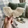 Lovely Collar Pattern step 1 - construction progress