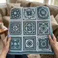 Justyce Destany Border Pattern step 4 - final assembly and finishing