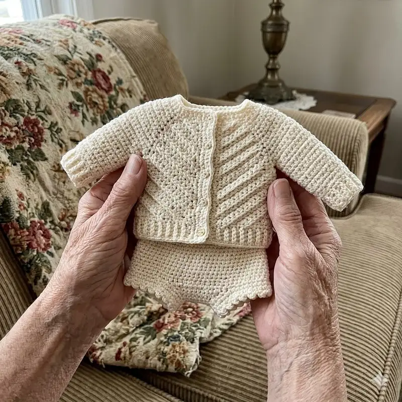Complimentary Intermediate crochet pattern: Gaufrette (mini) Set Pattern - Simple to follow guide