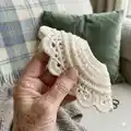 Lovely Collar Pattern step 2 - assembly progress