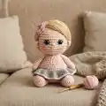 Baby Dolls Amigurumi Pattern step 3 - details and accessories