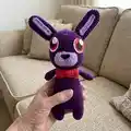 Bonnie Amigurumi Pattern step 4 - final assembly and finishing