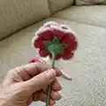 Crochet Flower Patterns Book Pattern step 4 - final assembly and finishing