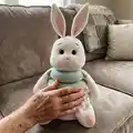 Bunny Stacking Toy Amigurumi Pattern step 1 - construction progress