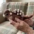 Ankylosaurus Bruno Amigurumi Pattern step 3 - details and accessories
