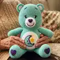 Care Bears Basic Amigurumi Pattern step 1 - construction progress