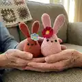 Bunny Amigurumi Pattern step 4 - final assembly and finishing