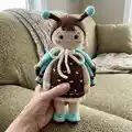 Butterfly Amigurumi Pattern step 3 - details and accessories