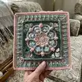 Efflorescent Square Pattern step 3 - details and accessories