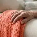 Easy Peasy Crochet Baby Blanket Pattern step 2 - assembly progress