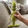 Grinch Inspired Amigurumi Pattern step 4 - final assembly and finishing