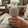 Asher the Ox Amigurumi Pattern step 4 - final assembly and finishing