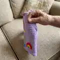 Simple Playdays Cardigan Pattern step 2 - assembly progress