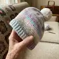 Bonnie Beanie Pattern step 2 - assembly progress
