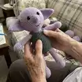 Dobby House Elf Amigurumi Pattern step 4 - final assembly and finishing