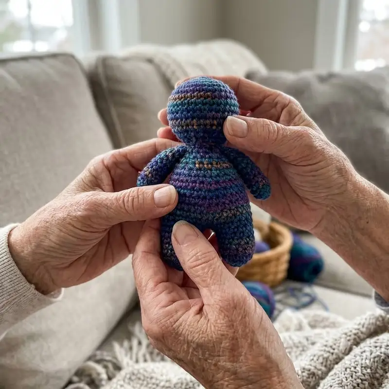 Complimentary Intermediate crochet pattern: Indigo Coat Pattern - Simple to follow guide