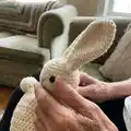 Boho Bunny Amigurumi Pattern step 3 - details and accessories