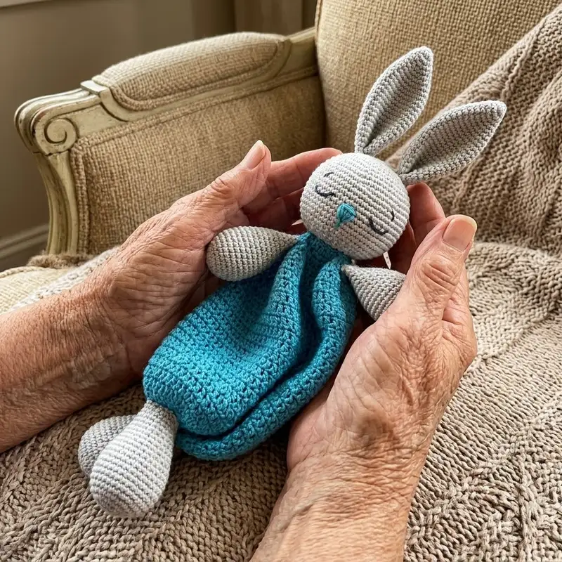 Complimentary Intermediate crochet pattern: Bunny Lovey Crochet Amigurumi Pattern - Simple to follow guide
