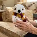 Eira Owl Amigurumi Pattern step 2 - assembly progress