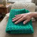 Aspen Blanket Pattern step 4 - final assembly and finishing