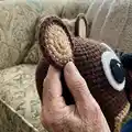 Crochet Hatimals Pattern step 2 - assembly progress