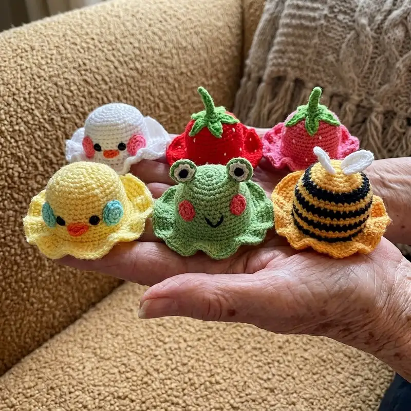 Complimentary Intermediate crochet pattern: Summertime Cuties Amigurumi Pattern - Simple to follow guide