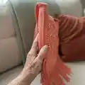 Delilah Boho Bag Pattern step 2 - assembly progress