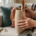 Round Bag Pattern step 2 - assembly progress
