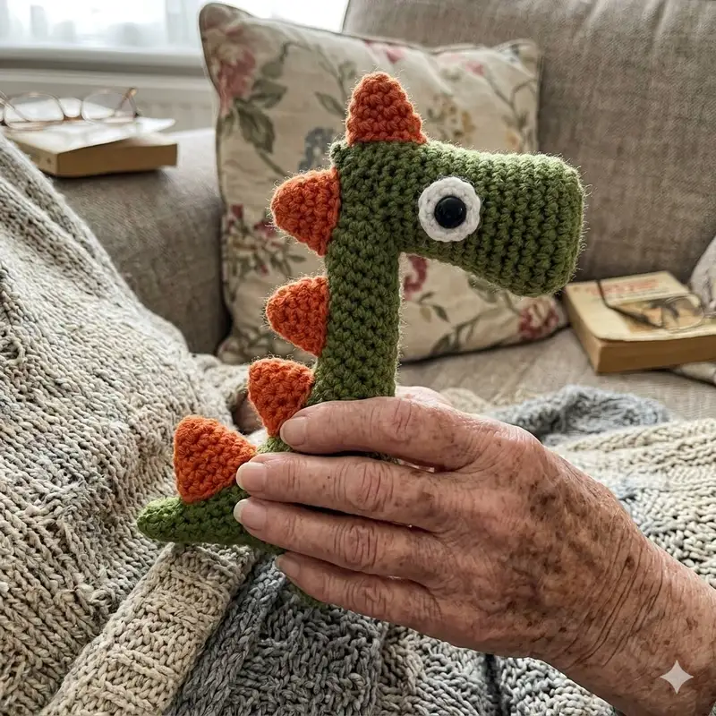Complimentary Intermediate crochet pattern: Dino's Family Amigurumi Pattern - Simple to follow guide