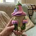 Floral Fairy House Amigurumi Pattern step 3 - details and accessories