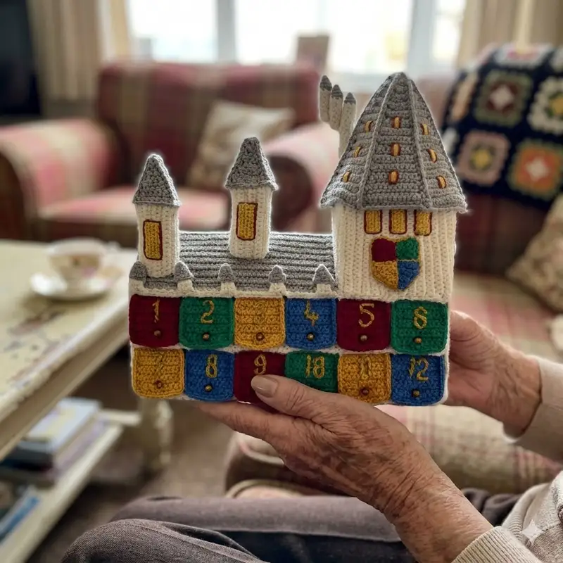 Complimentary Advanced crochet pattern: Hogwarts Castle Amigurumi Pattern - Simple to follow guide