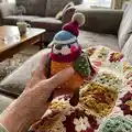 Kingfisher Amigurumi Pattern step 4 - final assembly and finishing