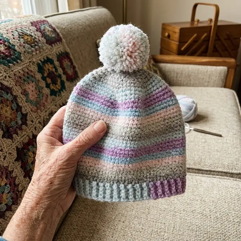 Quality crochet pattern: Bonnie Beanie Pattern - Beginner Friendly level guide with complete instructions