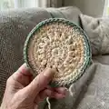 Circular Coasters Pattern step 4 - final assembly and finishing
