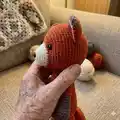 Red Fox Amigurumi Pattern step 3 - details and accessories