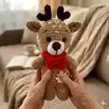Deer Crochet Amigurumi Pattern step 3 - details and accessories