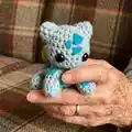 Bulbasaur Amigurumi Pattern step 4 - final assembly and finishing